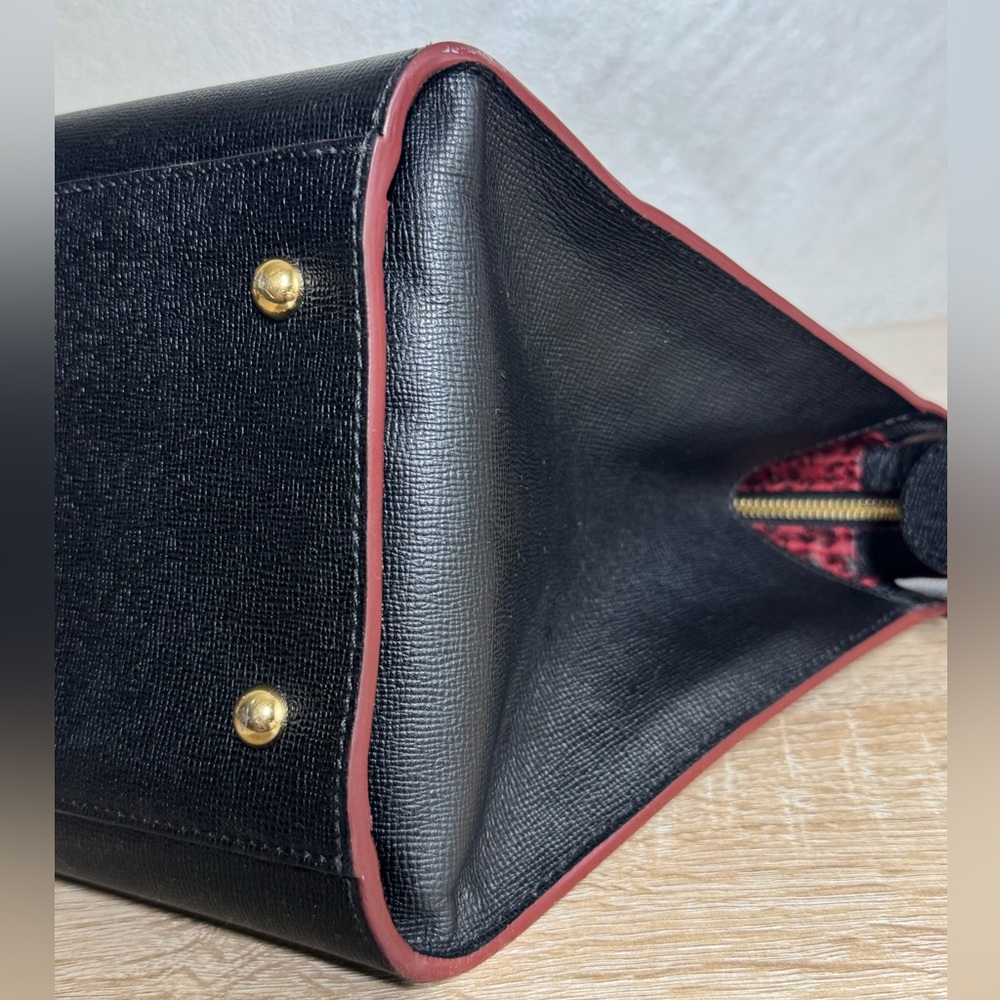 Longchamp Black Medium Satchel Bag - Picture 6 of 16